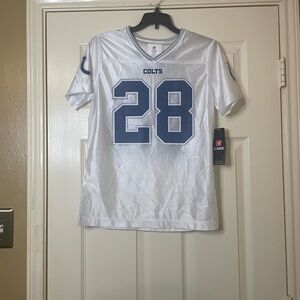 NFL Indianapolis Colts #28 Taylor Girls Jersey Size: XL